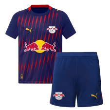 RB Leipzig Bortaställ Barn 2025-26 Korta ärmar (+ Korta byxor)